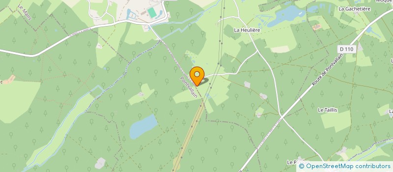 localisation de l'entreprise MONSIEUR JEAN-LOUIS DARGERE  ECOMMOY