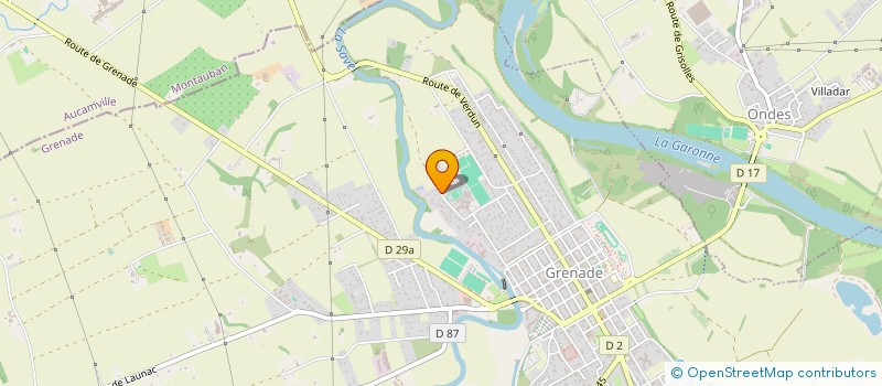 localisation de l'entreprise MONSIEUR JEAN-LOUIS DARNAUD  GRENADE