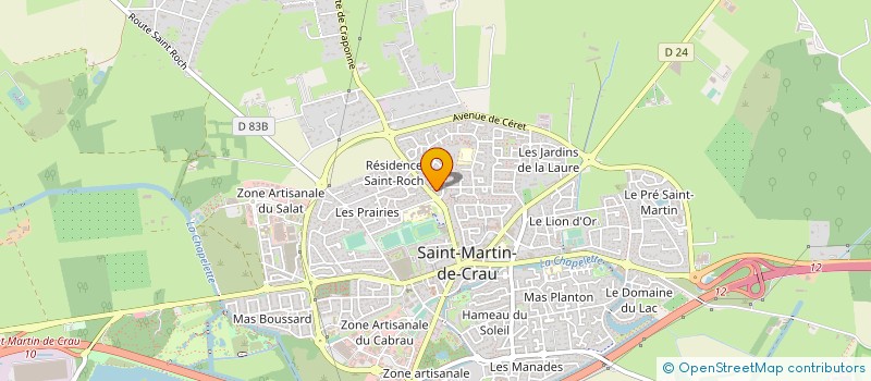 localisation de l'entreprise MONSIEUR JEAN-LOUIS DAVID à SAINT-MARTIN-DE-CRAU
