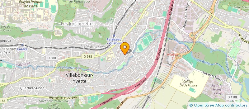 localisation de l'entreprise MONSIEUR JEAN-LOUIS DAVID à PALAISEAU