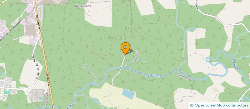 localisation de l'entreprise MONSIEUR JEAN LOUIS DE WATRIGANT  MAZEROLLES