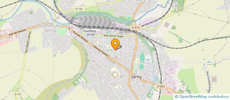 localisation de l'entreprise MONSIEUR JEAN-LOUIS DELAPIERRE  JARNY