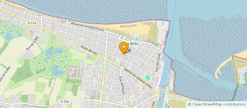 localisation de l'entreprise MONSIEUR JEAN-LOUIS DESYAGES  OUISTREHAM