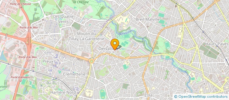 localisation de l'entreprise MONSIEUR JEAN LOUIS DJAH  NANTES