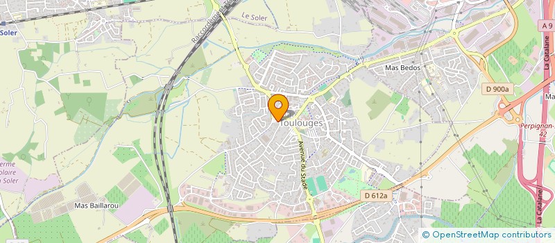 localisation de l'entreprise MONSIEUR JEAN-LOUIS DJAOUI à TOULOUGES