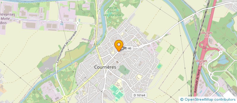 localisation de l'entreprise MONSIEUR JEAN-LOUIS DONZE à COURRIERES