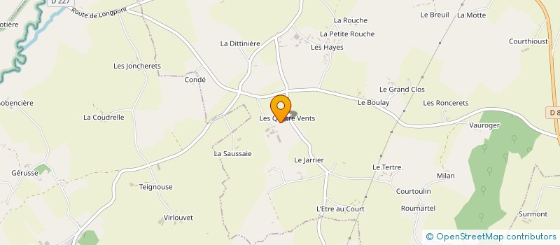 localisation de l'entreprise MONSIEUR JEAN-LOUIS DOUET à BAZOCHES SUR HOENE
