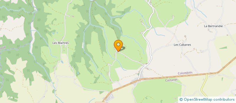 localisation de l'entreprise MONSIEUR JEAN-LOUIS DOUZIECH  RIEUPEYROUX