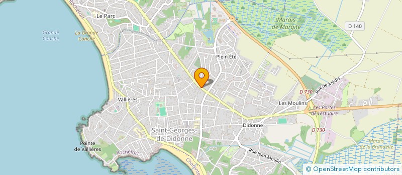 localisation de l'entreprise MONSIEUR JEAN-LOUIS DRAGON  SAINT-GEORGES-DE-DIDONNE