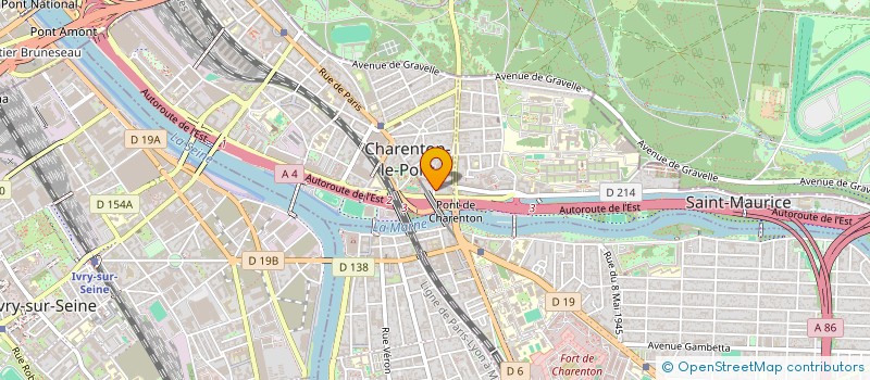 localisation de l'entreprise MONSIEUR JEAN-LOUIS DUBILLY à CHARENTON-LE-PONT