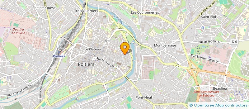localisation de l'entreprise MONSIEUR JEAN-LOUIS DUBOIS-CHABERT à POITIERS