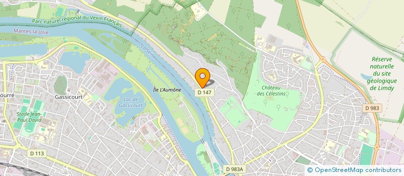 localisation de l'entreprise MONSIEUR JEAN-LOUIS DUCLERT à LIMAY