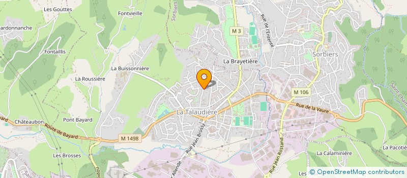 localisation de l'entreprise MONSIEUR JEAN-LOUIS DUILLON  LA TALAUDIERE