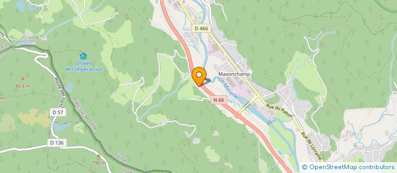 localisation de l'entreprise MONSIEUR JEAN LOUIS DUPUY à RUPT-SUR-MOSELLE