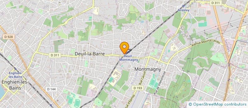localisation de l'entreprise MONSIEUR JEAN-LOUIS DURALEK à DEUIL LA BARRE