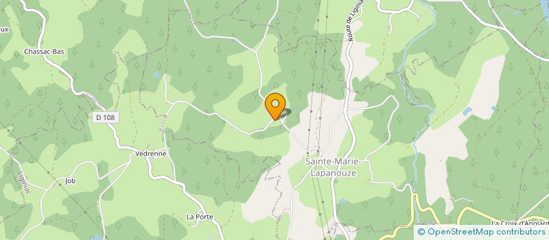 localisation de l'entreprise MONSIEUR JEAN-LOUIS DUVART  SAINTE-MARIE-LAPANOUZE