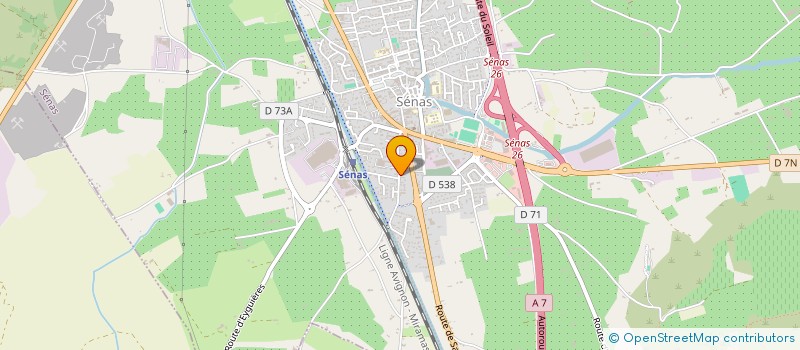 localisation de l'entreprise MONSIEUR JEAN-LOUIS ESCOFFIER  SENAS