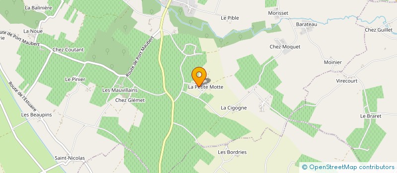 localisation de l'entreprise MONSIEUR JEAN-LOUIS ESNAULT  SAINT-DIZANT-DU-GUA