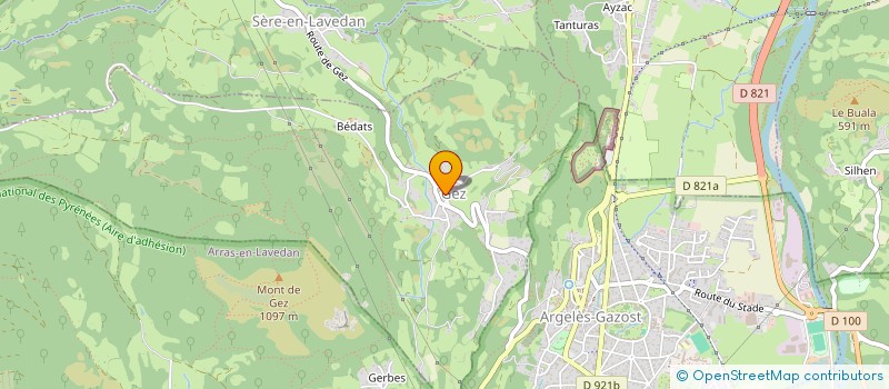 localisation de l'entreprise MONSIEUR JEAN-LOUIS ESQUERRE  LAU-BALAGNAS