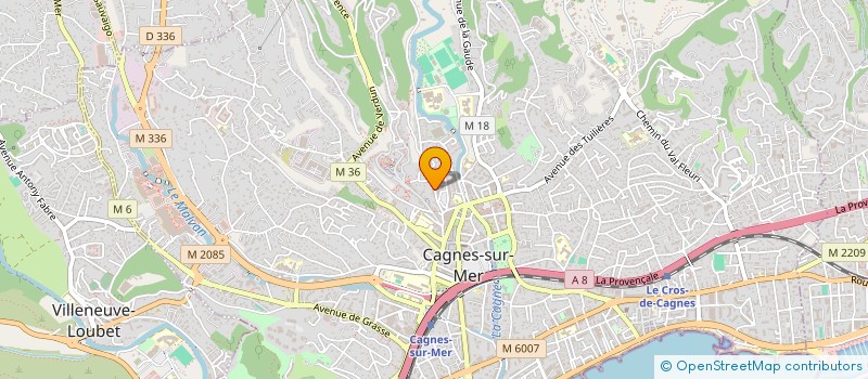localisation de l'entreprise MONSIEUR JEAN-LOUIS ESTABLE à CAGNES-SUR-MER