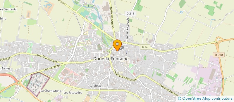 localisation de l'entreprise MONSIEUR JEAN-LOUIS FAUCHEUX à DOUE-EN-ANJOU