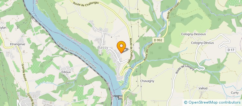 localisation de l'entreprise MONSIEUR JEAN-LOUIS FAURAX  BASSY