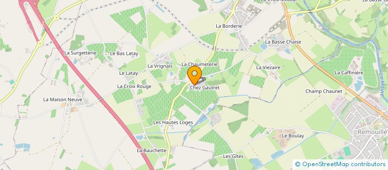 localisation de l'entreprise MONSIEUR JEAN LOUIS FONTAINE  AIGREFEUILLE-SUR-MAINE