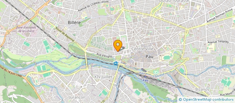 localisation de l'entreprise MONSIEUR JEAN-LOUIS FOURSANS-BOURDETTE à PAU