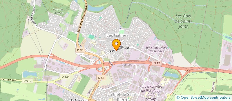 localisation de l'entreprise MONSIEUR JEAN-LOUIS FRANCIOSA  PLAISIR