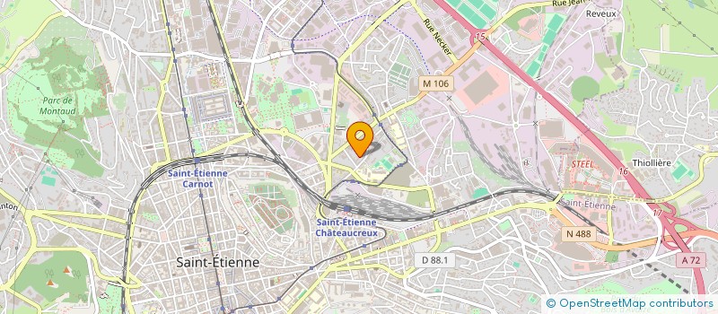 localisation de l'entreprise MONSIEUR JEAN-LOUIS FRAPPA  SAINT-ETIENNE