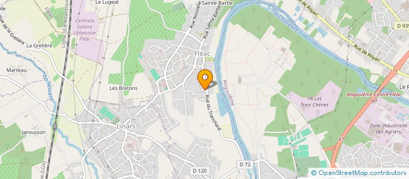 localisation de l'entreprise MONSIEUR JEAN LOUIS FREGY à FLEAC