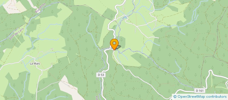 localisation de l'entreprise MONSIEUR JEAN-LOUIS GABRIEL-ROBEZ  LE VINTROU