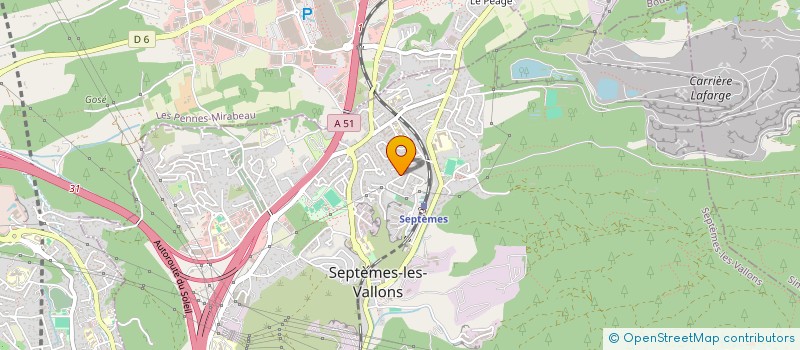localisation de l'entreprise MONSIEUR JEAN-LOUIS GARCIA à SEPTEMES LES VALLONS