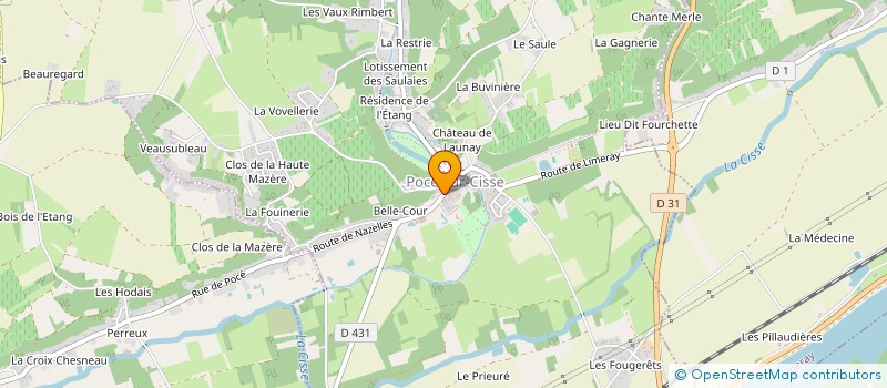 localisation de l'entreprise MONSIEUR JEAN-LOUIS GARNIER  MONTREUIL-EN-TOURAINE