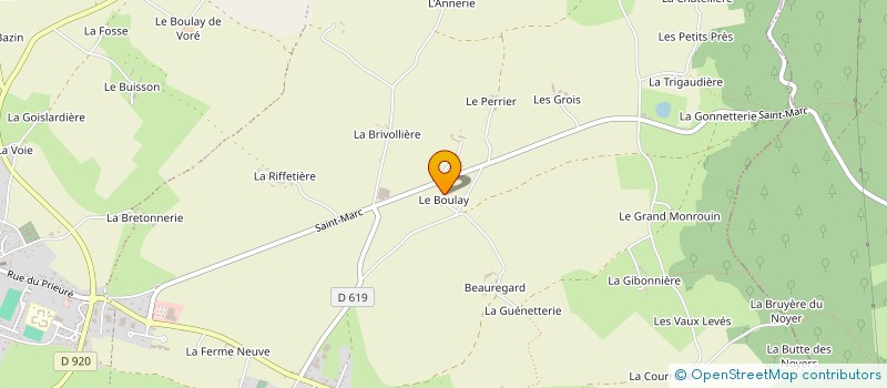 localisation de l'entreprise MONSIEUR JEAN LOUIS GARREAU à REMALARD-EN-PERCHE