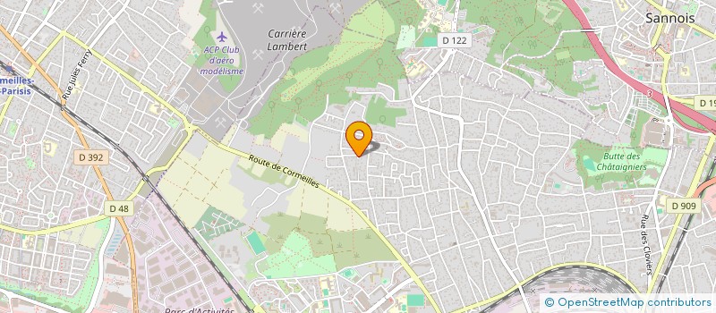 localisation de l'entreprise MONSIEUR JEAN-LOUIS GASNOT  ARGENTEUIL