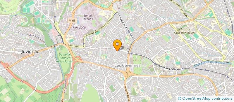 localisation de l'entreprise MONSIEUR JEAN-LOUIS GENTILE à MONTPELLIER