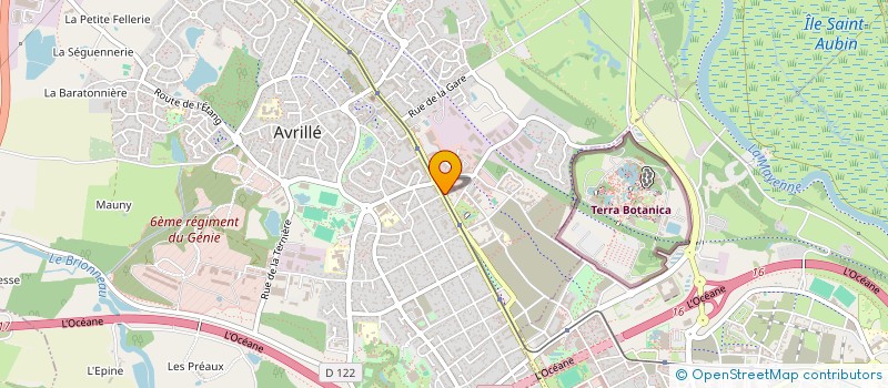 localisation de l'entreprise MONSIEUR JEAN-LOUIS GEORGEAULT à AVRILLE