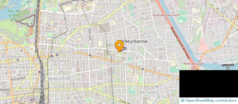 localisation de l'entreprise MONSIEUR JEAN-LOUIS GERVET à VILLEURBANNE