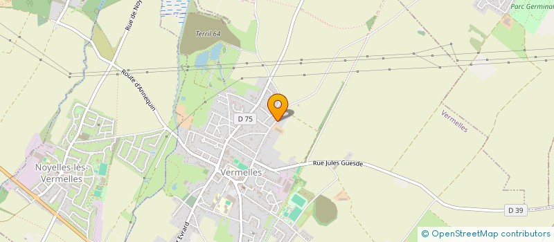 localisation de l'entreprise MONSIEUR JEAN-LOUIS GIACHERIO  VERMELLES