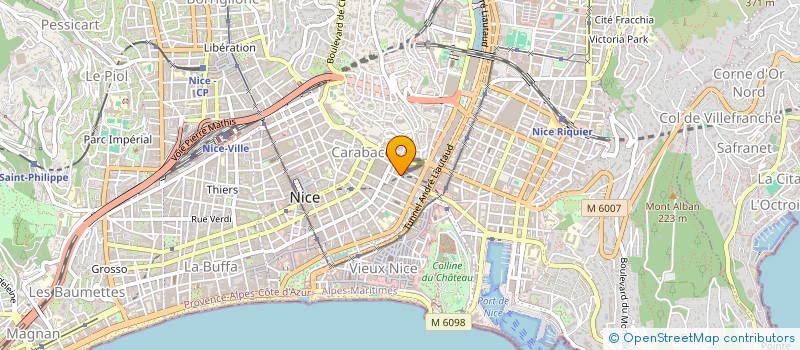 localisation de l'entreprise MONSIEUR JEAN-LOUIS GIAUFFRET à NICE