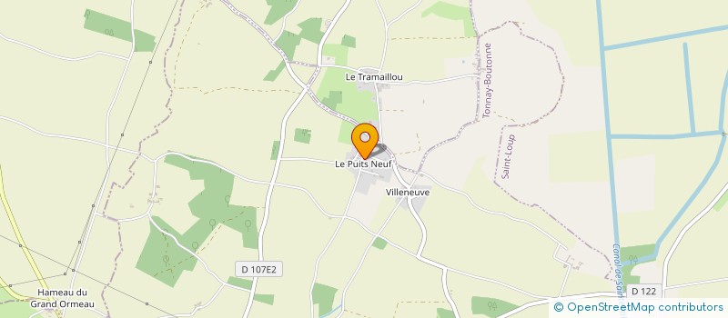 localisation de l'entreprise MONSIEUR JEAN LOUIS GIRODEAU  TONNAY-BOUTONNE