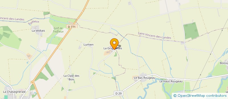 localisation de l'entreprise MONSIEUR JEAN LOUIS GONCALVES  TREFFIEUX