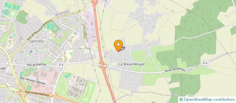 localisation de l'entreprise MONSIEUR JEAN LOUIS GOURDONNEAU à POITIERS