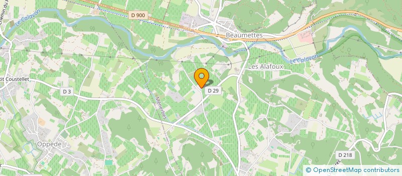 localisation de l'entreprise MONSIEUR JEAN LOUIS GRANIER  MENERBES