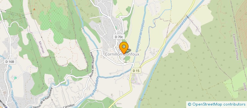 localisation de l'entreprise MONSIEUR JEAN-LOUIS GROS à CORNILLON-CONFOUX