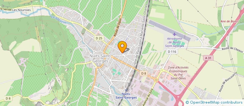 localisation de l'entreprise MONSIEUR JEAN-LOUIS GROSS à NUITS-SAINT-GEORGES