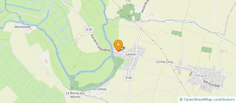 localisation de l'entreprise MONSIEUR JEAN-LOUIS GUILBAUD  PEAULT