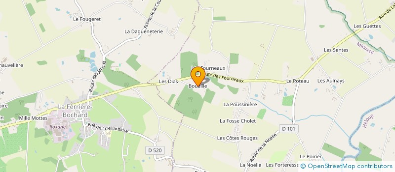 localisation de l'entreprise MONSIEUR JEAN LOUIS GUILMEAU à MIEUXCE