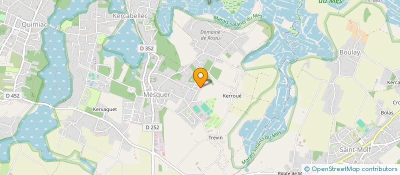 localisation de l'entreprise MONSIEUR JEAN-LOUIS HAMON  MESQUER